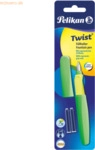 Pelikan F&uuml;llhalter Twist neon gr&uuml;n M Blister