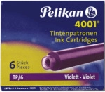 Pelikan Tintenpatrone 4001 violett VE=6 St&uuml;ck