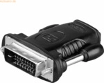 Goobay Adapter HDMI/DVI-D 68482 HDMI Buchse auf DVI-D Stecker