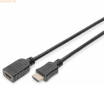 Assmann ASSMANN HDMI Verl&auml;ngerung Typ A 2.0m Ultra HD 24p gold sw.