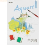3 x Herlitz Aquarellblock A4 VE=20 Blatt