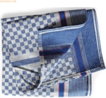 10 x HygoStar Gruben-Handtuch 90x50cm blau-wei&szlig; VE=5 St&uuml;ck