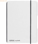 5 x Herlitz Notizheft my.book flex PP A6 40 Blatt kariert transparent