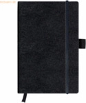 Herlitz Notizbuch Classic A5 96 Blatt blanko schwarz my.book