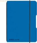 Herlitz Notizheft my.book flex PP A6 40 Blatt kariert blau