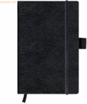Herlitz Notizbuch Classic A6 96 Blatt liniert schwarz