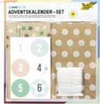 Folia Adventskalender 24 Adventst&uuml;tchen 'Nature'
