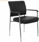 HJH Besucherstuhl SOMOS V 706802 schwarz