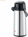 Melitta Pumpkanne 16718 2,2l silber/schwarz