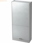 mcbuero.de Rollladenschrank Solid 5OH BxTxH 90x40x200,4cm Griff SG Gra