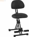 meychair Stehhilfe 11190 AF-SR-Comfort-KL-AH XXL 250kg schwarz/schwarz