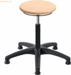 meychair Hocker 9052 A1S-TG-B Gleiter Buche h&ouml;henverstellbar