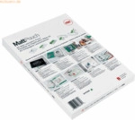 GBC Laminiertasche A4 75 Micron matt/gl&auml;nzend VE=50 St&uuml;ck transparent/
