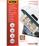 Fellowes Laminierfolie Mikron Peel & Stick 125mic A4 VE=100 St&uuml;ck