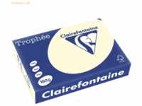 4 x Clairefontaine Kopierpapier Trophee A4 160g/qm VE=250 Blatt sand