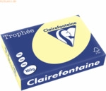 4 x Clairefontaine Kopierpapier Trophee A4 160g/qm VE=250 Blatt gelb