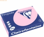 4 x Clairefontaine Kopierpapier Trophee A4 160g/qm VE=250 Blatt rosa