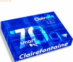 5 x Clairefontaine Kopierpapier smart A4 70g/qm VE=500 Blatt wei&szlig;