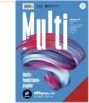 5 x Staufen Multifunktionspapier A4 160g/qm VE=25 Blatt intensiv rot