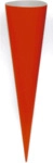 Goldbuch Bastelschult&uuml;te Buntkarton rot 70 cm.