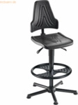 meychair Drehstuhl 13314 W19-25-H-PU-FR3 XXL 250kg schwarz