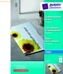 Avery Zweckform Inkjet-Folie A4 selbstklebend spezialbeschichtet 0,17