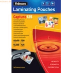 Fellowes Laminierfolien 60x90mm 125mic VE=100 St&uuml;ck gl&auml;nzend