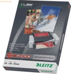 Leitz Laminiertaschen iLAM A4 175mic gl&auml;nzend VE=100 St&uuml;ck