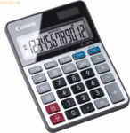 Canon Tischrechner LS-122TS 12-stellig Solar/Batterie silber