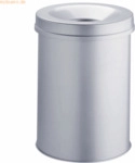 Durable Papierkorb Safe rund 30l grau