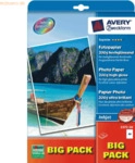 Avery Zweckform Fotopapier Inkjet A4 200g/qm hochgl&auml;nzend VE=50 Blatt