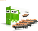 KMP Toner 1248,3005 B-T58V wie Brother TN242 schwarz/c/m/y