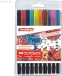 Edding Pinselmaler edding 1340 Brushpen VE=10 Farben