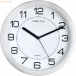 Unilux Wanduhr Attraction 22cm Magnetbefestigung grau
