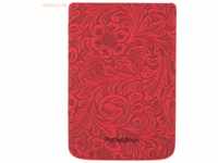 PocketBook Pocketbook Comfort Cover - Red Flowers 6-