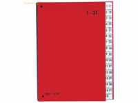 Pagna Pultordner 1-31 Color-Einband rot