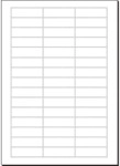 Sigel Einsteckschilder f&uuml;r H&auml;ngemappen 58x18mm 4 Blatt=180 Schilder we