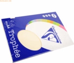 5 x Clairefontaine Kopierpapier Trophee A4 160g/qm VE=50 Blatt sand