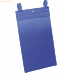 Durable Gitterboxtaschen mit Laschen A4 blau VE=50 St&uuml;ck