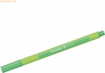 5 x Schneider Fineliner Line-Up 0,4 mm highland-green