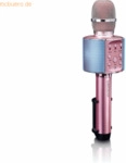 Lenco LENCO BMC-090 Karaoke-Mikrofon, rosa