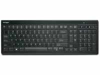 Kensington K72344DE, Kensington Tastatur Advance Fit kabellos schwarz