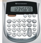 Texas Instruments Tischrechner TI-1795 SV 8-stellig Batterie/Solar-Bet