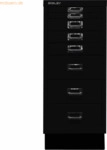 Bisley Schubladenschrank Multidrawers 29er Serie A4 8 Sch&uuml;be schwarz