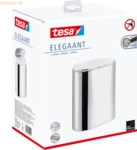 Tesa Kosmetikabfalleimer Elegaant Metall oval 260x220x160mm 10l verchr