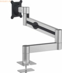 Durable Monitorhalter mit Arm f&uuml;r 1 Monitor silber Tischdurchf&uuml;hrung