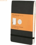 Moleskine Notizblock Reporter Pocket A6 9x14cm liniert Softcover schwa