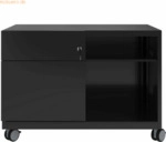 Bisley Rollschrank Note Caddy Schubladen links Rollschrank Note HxBxT