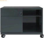 Bisley Rollschrank Note Caddy Schubladen links Rollschrank Note HxBxT
