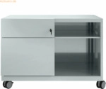 Bisley Rollschrank Note Caddy Schubladen links Rollschrank Note HxBxT
